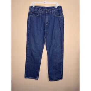 Carhartt FR Blue Jeans Mens 34x30 Flame Resistant CAT2 Relaxed Fit  100% Cotton